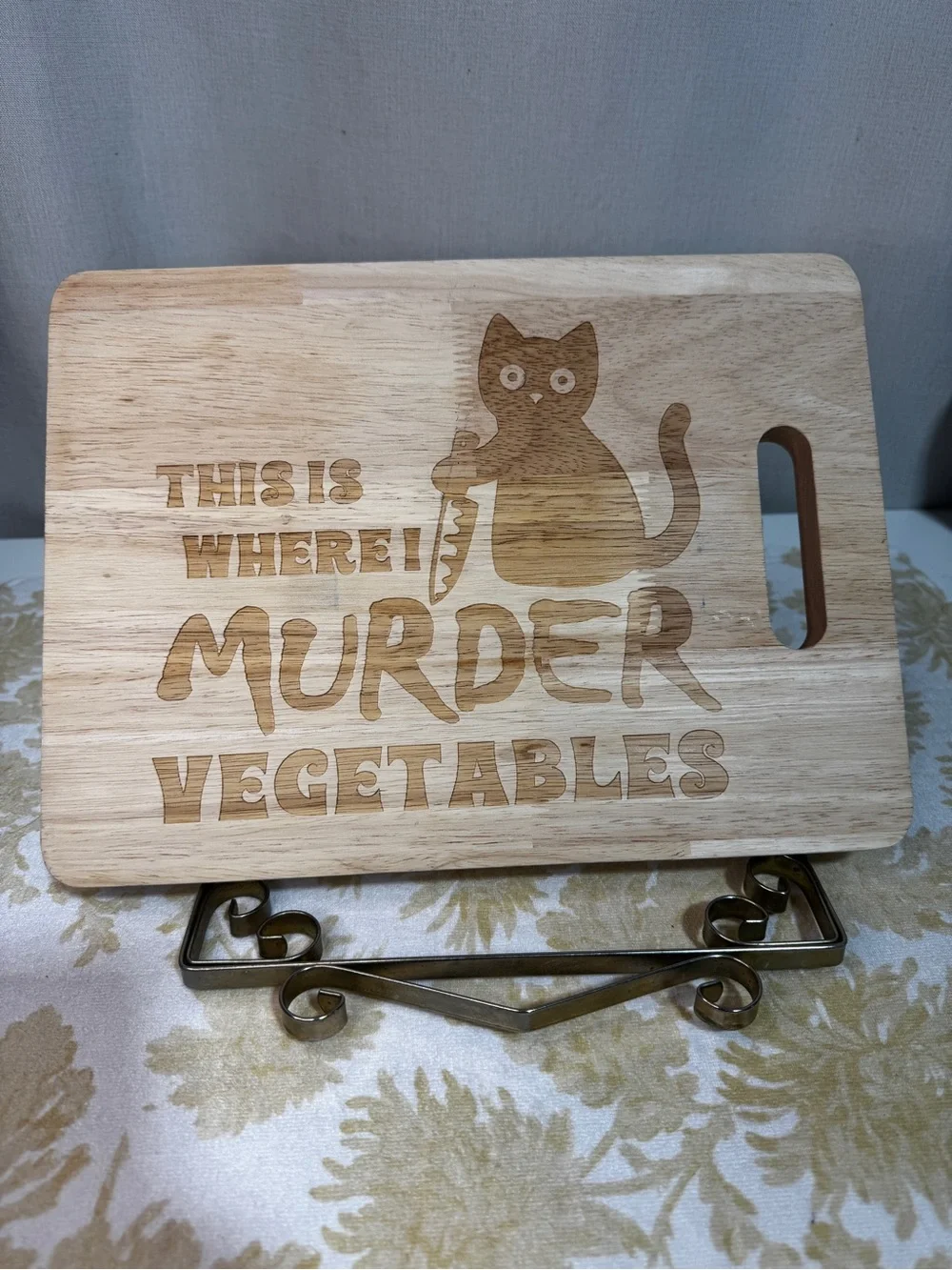 Wood Cutting Board Engraved 